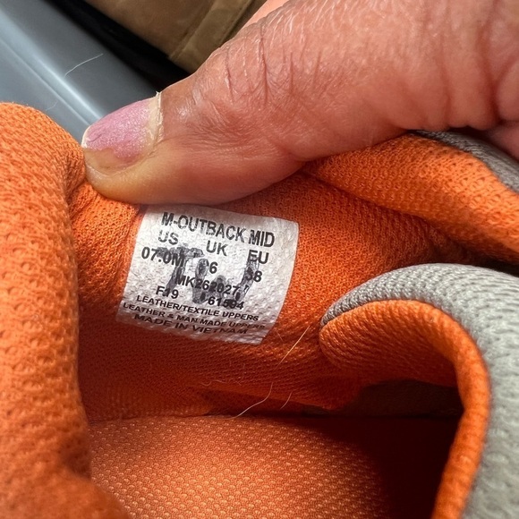 Merrell Outback boys hiking athletic shoes 7 - Picture 5 of 7